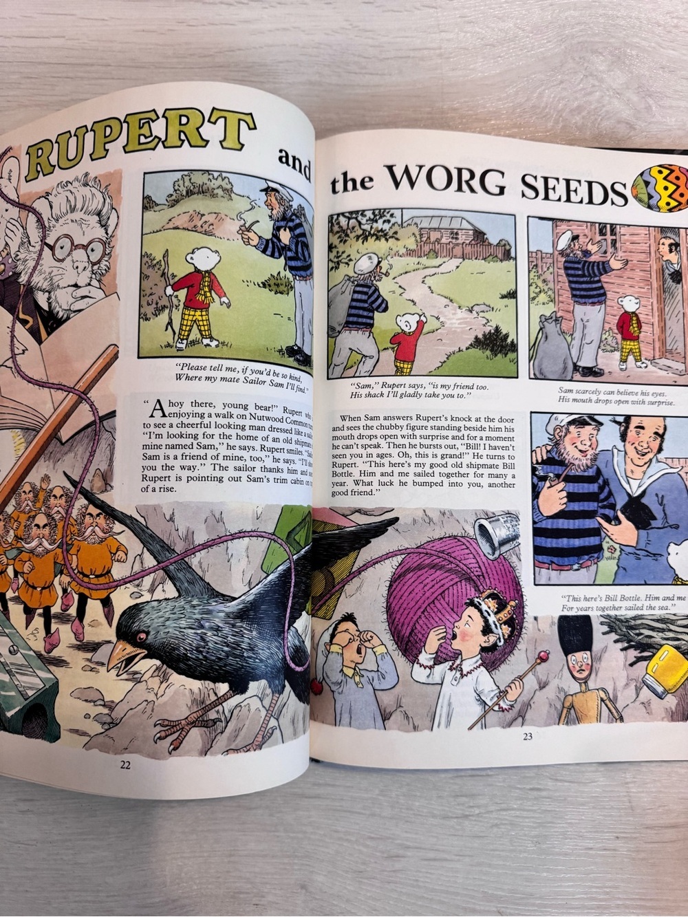Vintage Rupert Annual 1987 Kids’ Classic Book - Picture 5 of 9